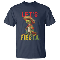 Cinco De Mayo T Shirt Let's Fiesta Mexican Dinosaur Toddler Boys - Wonder Print Shop