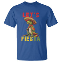 Cinco De Mayo T Shirt Let's Fiesta Mexican Dinosaur Toddler Boys - Wonder Print Shop