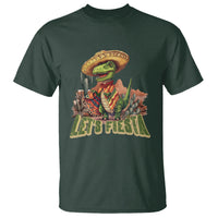 Cinco De Mayo T Shirt Let's Fiesta Mexican Dinosaur Toddler Boys - Wonder Print Shop