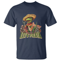 Cinco De Mayo T Shirt Let's Fiesta Mexican Dinosaur Toddler Boys - Wonder Print Shop