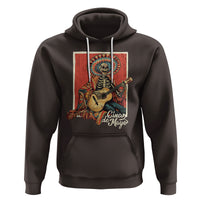 Cinco De Mayo Hoodie Mariachi Skeleton Playing Guitar Mexican Party - Wonder Print Shop