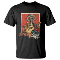 Cinco De Mayo T Shirt Mariachi Skeleton Playing Guitar Mexican Party - Wonder Print Shop
