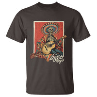 Cinco De Mayo T Shirt Mariachi Skeleton Playing Guitar Mexican Party - Wonder Print Shop