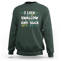 Cinco De Mayo Sweatshirt I Lick The Salt Swallow The Tequila - Wonder Print Shop