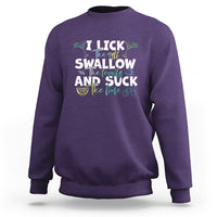 Cinco De Mayo Sweatshirt I Lick The Salt Swallow The Tequila - Wonder Print Shop
