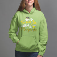 Cinco De Mayo Hoodie This Senorita Needs A Margarita Funny Drinking - Wonder Print Shop