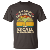 Cinco De Mayo Drinking T Shirt Margarita Emergency Call 9 Juan Juan - Wonder Print Shop