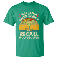Cinco De Mayo Drinking T Shirt Margarita Emergency Call 9 Juan Juan - Wonder Print Shop