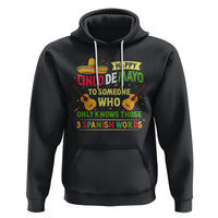 Happy Cinco De Mayo To Someone Who Only Knows Those 3 Spanish Words Funny Hoodie - Wonder Print Shop