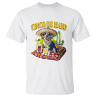 Cinco De Mayo Dog Lover T Shirt Funny Cool Dog Mexican Sombrero Drinking Tequila - Wonder Print Shop