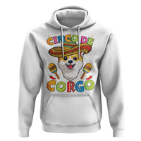 Cinco De Mayo Dog Lover Hoodie Corgo Corgi Mexican Sombrero Maracas - Wonder Print Shop