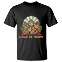 Cinco De Mayo Cat Lover T Shirt Cute Mexican Cat Mariachi Cinco De Meow - Wonder Print Shop