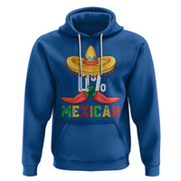 Funny Cinco De Mayo Hoodie 0% Mexican Fiesta Sombrero - Wonder Print Shop