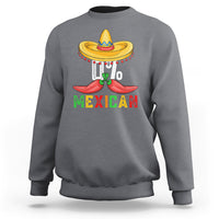 Funny Cinco De Mayo Sweatshirt 0% Mexican Fiesta Sombrero - Wonder Print Shop