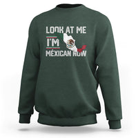 Funny Cinco De Mayo Sweatshirt Look At Me I'm Mexican Now - Wonder Print Shop