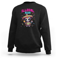 Funny Mexican Illegal Alien Cinco De Mayo Sweatshirt - Wonder Print Shop