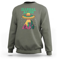 Funny Mexican Illegal Alien Sweatshirt - Wonder Print Shop