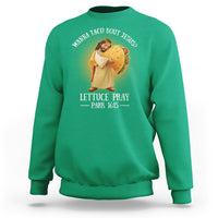 Taco Lover Sweatshirt Wanna Taco Bout Jesus Cinco de Mayo Christian - Wonder Print Shop