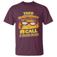 Taco Lover T Shirt Taco Emergency Call 9 Juan Juan - Wonder Print Shop