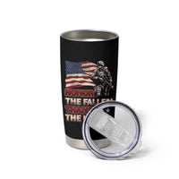 Veteran Tumbler Cup Honor The Fallen Thank The Living Memorial Day