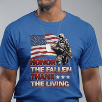 Veteran T Shirt Honor The Fallen Thank The Living Memorial Day - Wonder Print Shop