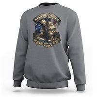 Veteran Sweatshirt Never Forget Our Fallen Heroes Memorial Day - Wonder Print Shop