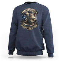 Veteran Sweatshirt Never Forget Our Fallen Heroes Memorial Day - Wonder Print Shop