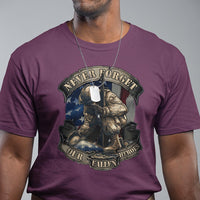 Veteran T Shirt Never Forget Our Fallen Heroes Memorial Day - Wonder Print Shop