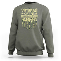 Veteran Of The United States Army Sweatshirt - Wonder Print Shop