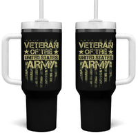 Veteran Of The United States Army Tumbler With Handle