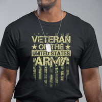 Veteran Of The United States Army T Shirt - Wonder Print Shop