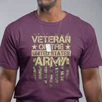 Veteran Of The United States Army T Shirt - Wonder Print Shop