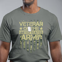 Veteran Of The United States Army T Shirt - Wonder Print Shop