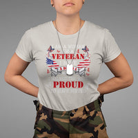 Female Veteran T Shirt I Am A Woman I'm A Veteran I Have A DD-214 I Walked The Walk Proud To Have Served - Wonder Print Shop