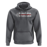 Beautiful Badass Strong Women Female Military Hoodie - Wonder Print Shop