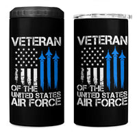 Veteran Of The United States Air Force 4 in 1 Can Cooler Tumbler