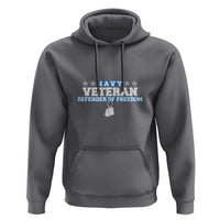Navy Veteran Hoodie Defender Of Freedom - Wonder Print Shop