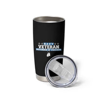 Navy Veteran Tumbler Cup Defender Of Freedom