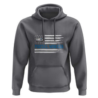 USA Flag Mailman Mail Lady Postal Worker Hoodie - Wonder Print Shop