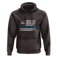 USA Flag Mailman Mail Lady Postal Worker Hoodie - Wonder Print Shop