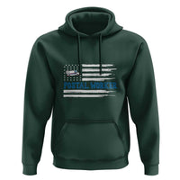 USA Flag Mailman Mail Lady Postal Worker Hoodie - Wonder Print Shop