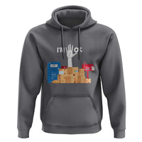 Funny Postal Worker Hoodie I'm Ok - Wonder Print Shop