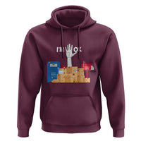 Funny Postal Worker Hoodie I'm Ok - Wonder Print Shop