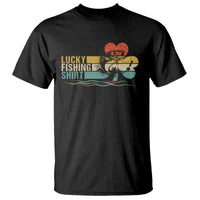 Funny Lucky Fishing T Shirt Do Not Wash Retro Fisherman - Wonder Print Shop