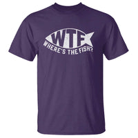 Funny Fishing T Shirt WTF Where's The Fish - Wonder Print Shop