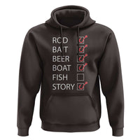 Funny Fishing Check Off List Hoodie - Wonder Print Shop