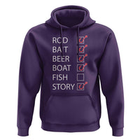 Funny Fishing Check Off List Hoodie - Wonder Print Shop