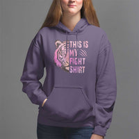 Breast Cancer Hoodie This Is My Fight Pink Tiger Warrior - Wonder Print Shop
