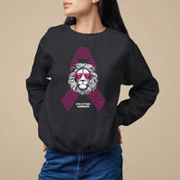Pink Breast Cancer Sweatshirt This Is My Fight Pink Lion Warrior - Wonder Print Shop