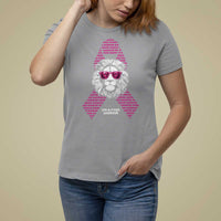 Pink Breast Cancer T Shirt For Women This Is My Fight Pink Lion Warrior - Wonder Print Shop